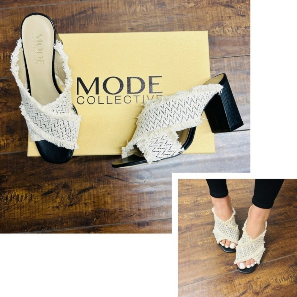 NIB The Mode Collective Mule Sandal